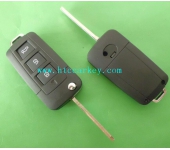 Hyundai 3 Button Modified Flip Key Shell , left blade
