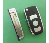 Hyundai 3 Button Modified Flip Key Shell with battery,left blade 