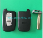 Hyundai 3 Button Remote key shell With Right  Blade