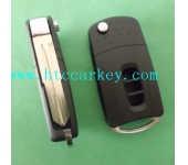 CHEVROLET 3 BUTTON FLIP KEY SHELL WITH LEFT BLADE