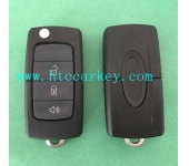 Ford 3 Button  Flip Remote Shell