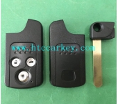Honda 3 Button  Remote Key Shell