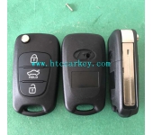 Hyundai I30 IX35 Modified Flip Remote Key Shell 3 Button