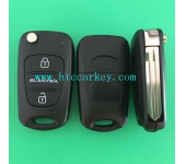 Hyundai Elantra 3 Button Remote Key Shell  RIGHT BLADE