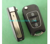 Hyundai 3 Button Modified Flip Key Shell