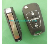 Hyundai 3 Button Modified Flip Key shell