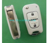 Hyundai 3 Button Modified Flip Key shell  