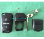 Hyundai 3 Button Replacement Flip Key Shell Specila Blade