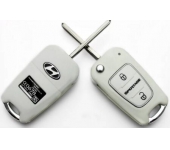 Hyundai/Kia Sportage Modified 3 Button Flip Remote Key Shell 