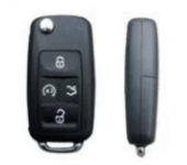 VW 4 Button Flip Remote Key Shell , A Type