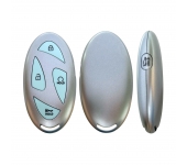 Hyundai 4+1 Button Remote Key Shell Green Button