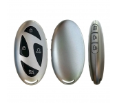 Hyundai 4+3 Button SUV Button Remote Key Shell Black Button