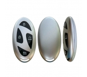 Hyundai 4 Button Remote Key Shell Black Button