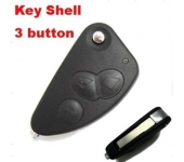 Alfa Romeo 3 Button Flip Key Shell