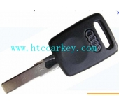 Audi Transponder key With ID 48 chip Inside (Silver Logo)