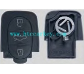 Audi 3 Button Remote Case Without Panic Button with Small Battery Place