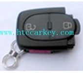 Audi 2+1 Button Remote Case With Panic Button