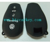 VW  smart key silicon rubber case 3  button black color