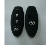 INFINITI  smart key silicon rubber case 3 button black color