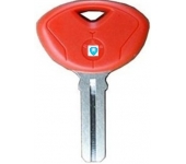 BMW Motorcycle Transponder key shell without chip (Red)