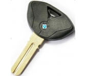 BMW Motorcycle Transponder key shell without chip (Black)