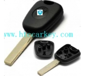 BMW Valet Transponder key shell without chip (With Black Logo)