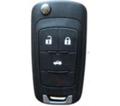 Buick Flip 3 Button  Key Shell (With Logo)