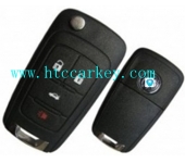 Buick Flip 3+1 Button  Key Shell (With Logo)