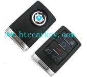 Cadillac 6 Button Smart Key Shell