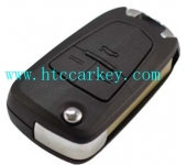 Chevrolet 3 Button Flip Remote Key Shell (With Logo)