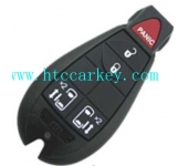 C-hrys/Dodg 4+1 Button Smart Remote Key Shell 