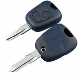 Citroen/Peugeot 2 Button Remote Key Shell 206 Blade (Without Logo)