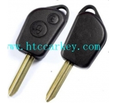 Citroen Elysee 2 Button Remote Shell(without logo)