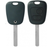 Citroen/Peugeot 2 Button Remote Key Shell Without Groove (Without Logo)