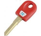 Ducati Motocycle Transponder key shell without chip Red Color (With Logo)