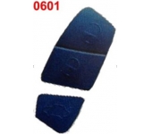 Fiat 3 Button Blue Rubber Pad