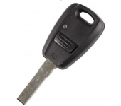 Fiat 1 Button Remote key Shell Black Color (With Logo)