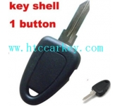 Fiat 1 Button on Side Remote key Shell Black Color (Without Logo)