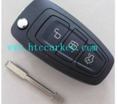 Ford 3 Button Smart Flip Remote Shell to Refit Original key into Flip key