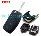 Ford Mondeo 3 Button Flip Remote Key Shell