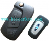 Ford 3 Button Flip Remote Key Shell