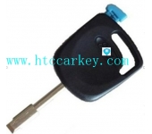 ford transponder key shell with blue insert with logo