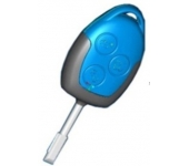 Ford Mondeo 3 Button Remote Key Shell Blue Color