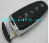 Ford 3+1 Button Smart Remote Key Shell 