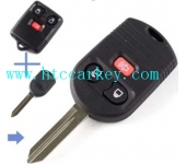 Ford 3 Button Replacement Remote Key Shell (2 in 1)