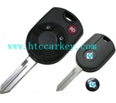 Ford 3 Button Remote Key Shell 