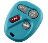 GMC 4 Button Remote Shell (Light Blue Color)