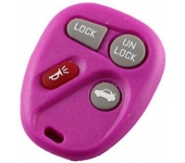 GMC 4 Button Remote Shell (Pink Color)