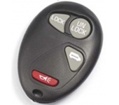 GMC/Buick 3+1 Button Remote Shell