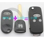 Honda 3 Button Flip Remote Key Shell